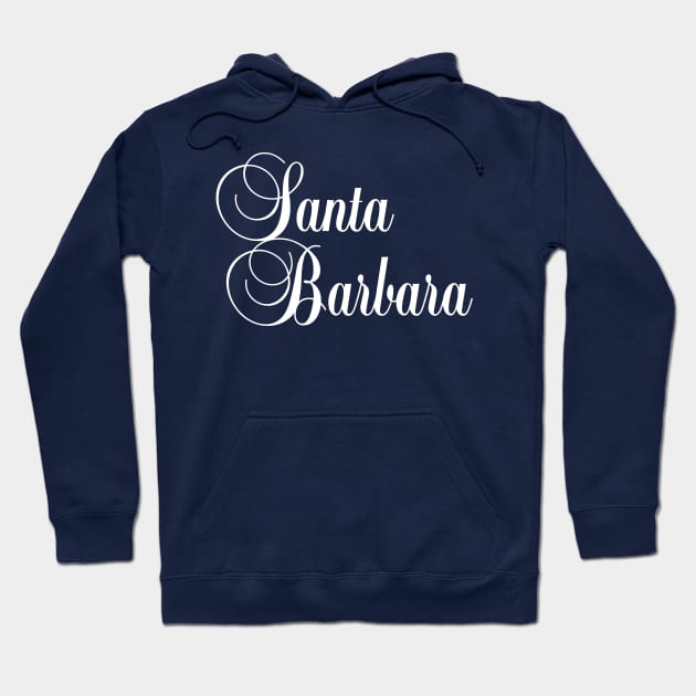 Santa Barbara TV Show Logo Hoodie by HDC Designs